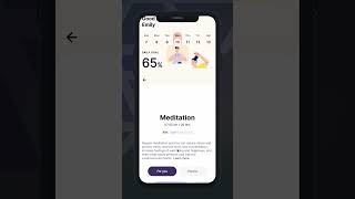 Meditation App by Singular Design Agency | Built in FlutterFlow 🧘‍♀️ screenshot 2