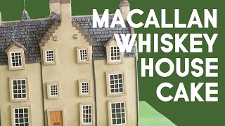 The Macallan Scotch Whiskey Distillery House Cake