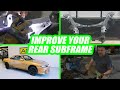 Strengthen and Modify GT-R and R/S-Chassis Rear Subframe - Project No Secrets R33 Pt 11