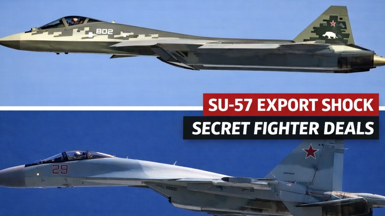 The Su 57 Export Boom Nobody Saw Coming