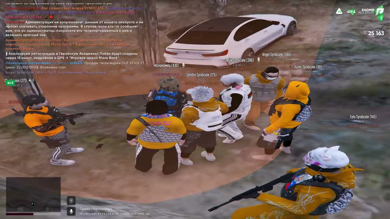 BACK I SYNDICATE 100