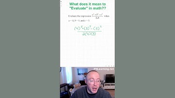 Evaluating Expressions