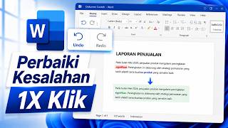 Undo & Redo Cara Memperbaiki Kesalahan di Microsoft Word