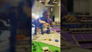 Rebuilding my LEGO U.S. Bank Stadium  - 1 day before the home opener! 🏈⌛ #nfl #football #skol #lego
