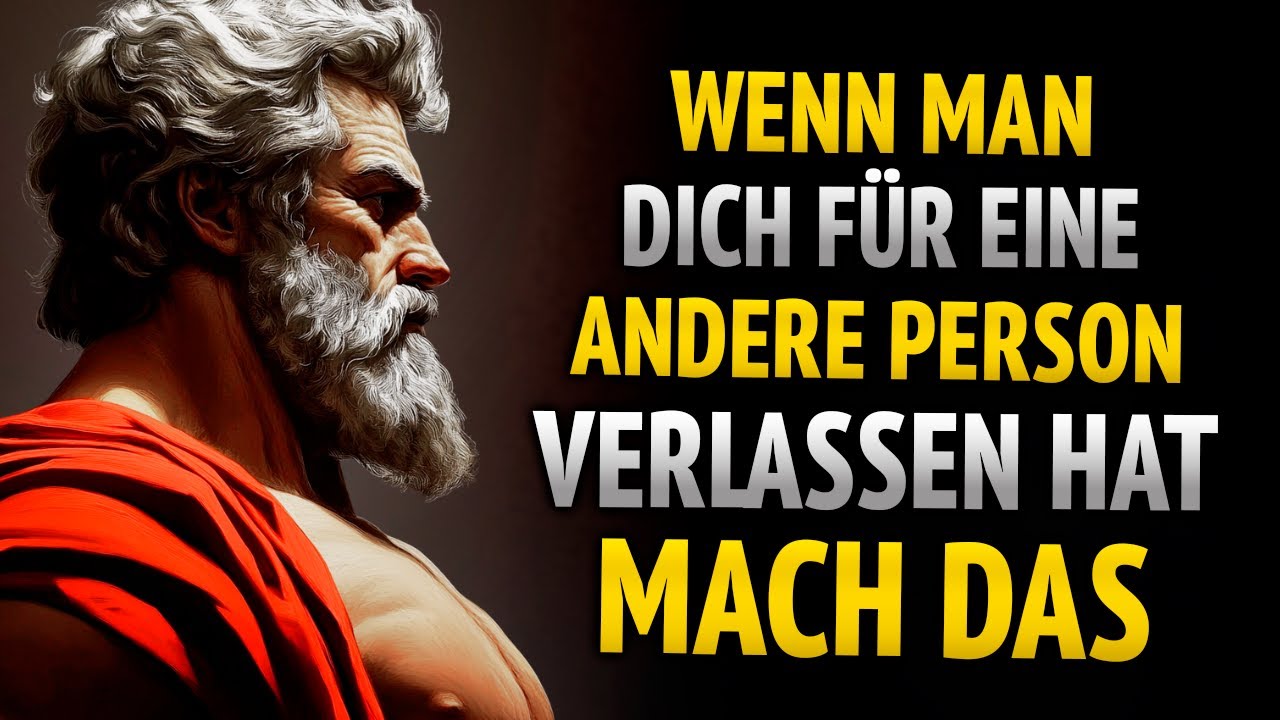 Lass IHN BEREUEN, Dich Ersetzt Zu Haben Die Stoische Rache, Die Im Schweigen Schmerzt | STOIZISMUS