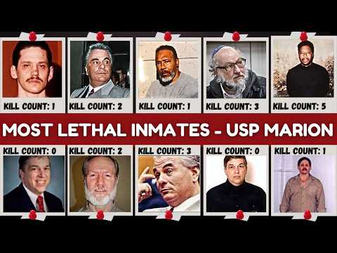 The Fearsome Inmates Of USP Marion | Infamous & Most Heinous, FULL LIST