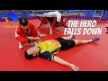 Hou Yingchao - the hero falls down | Quater-final men's team