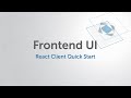 Frontend UI Quick Start (React)