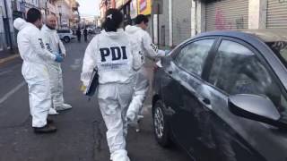 Pericias de la PDI por homicidio en centro de Coquimbo