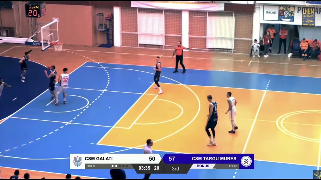 Dru Kuxhausen 2024-25 CSM Galati Mid-Season Highlights