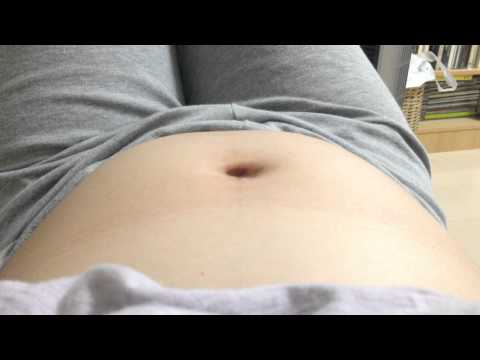 妊娠9ヶ月の胎動！すごい動いてます！