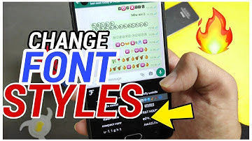 How to Change Font Style In Any Android Device [without Root]