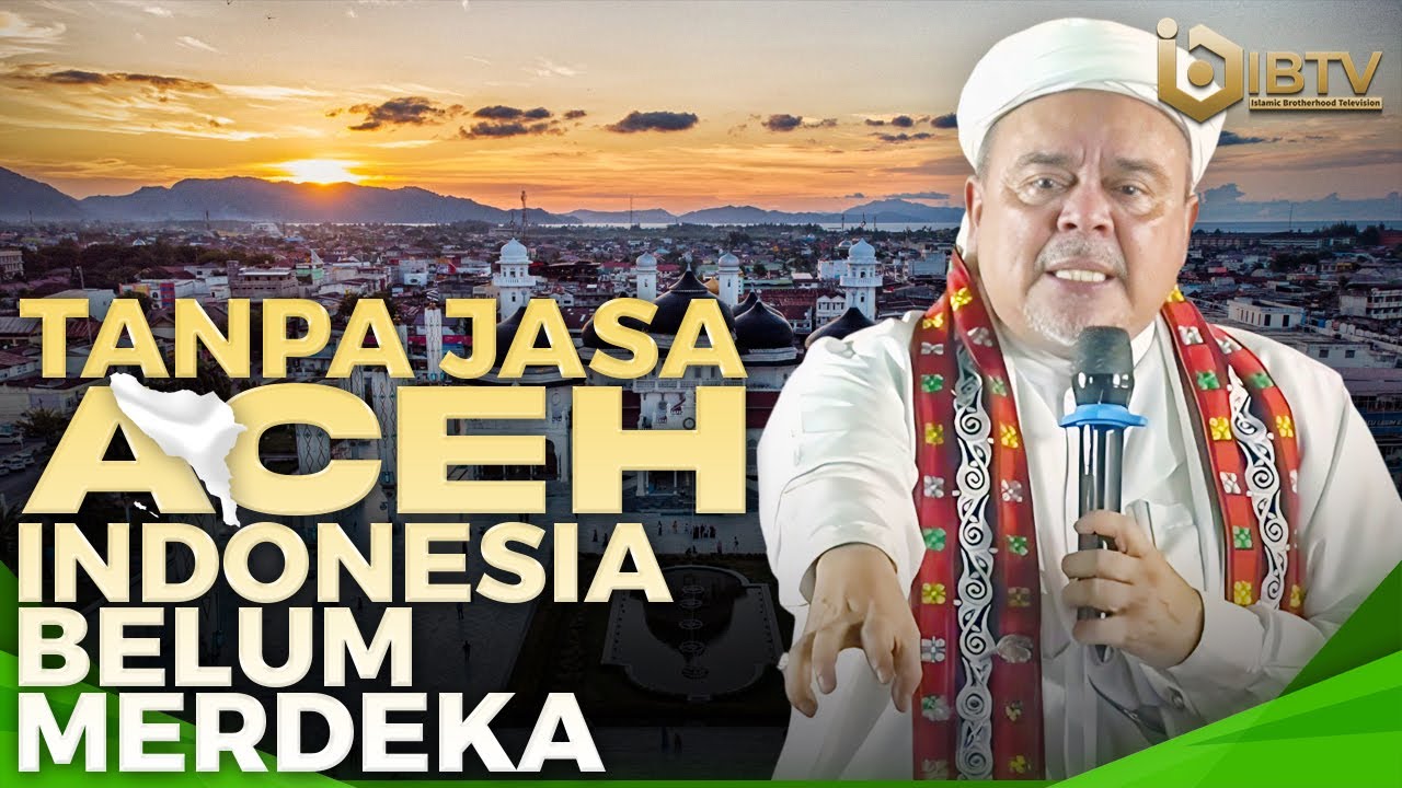 FULL TAUSIYAH IMAM BESAR HABIB RIZIEQ SYIHAB DI ACEH | KOMPLEK MAKAM SYIAH KUALA - BANDA ACEH