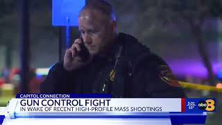 Gun control debate renewed after two mass shootings in Virginia