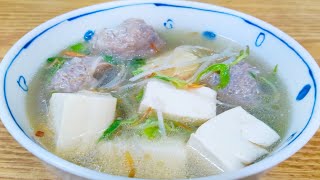 COBAIN‼️RESEP SUP BAKSO TAHU PUTIH ENAK KUAHNYA SEGER BANGET PADAHAL CUMAN PAKAI BUMBU INI 