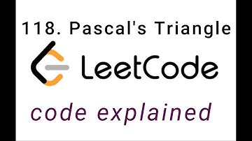 LeetCode- 118. Pascal
