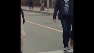 140321 Smrookies Boys Taeyong, Johnny, Hansol, Yuta, Jaehyun & Unknown Rookies Outside Sm Building