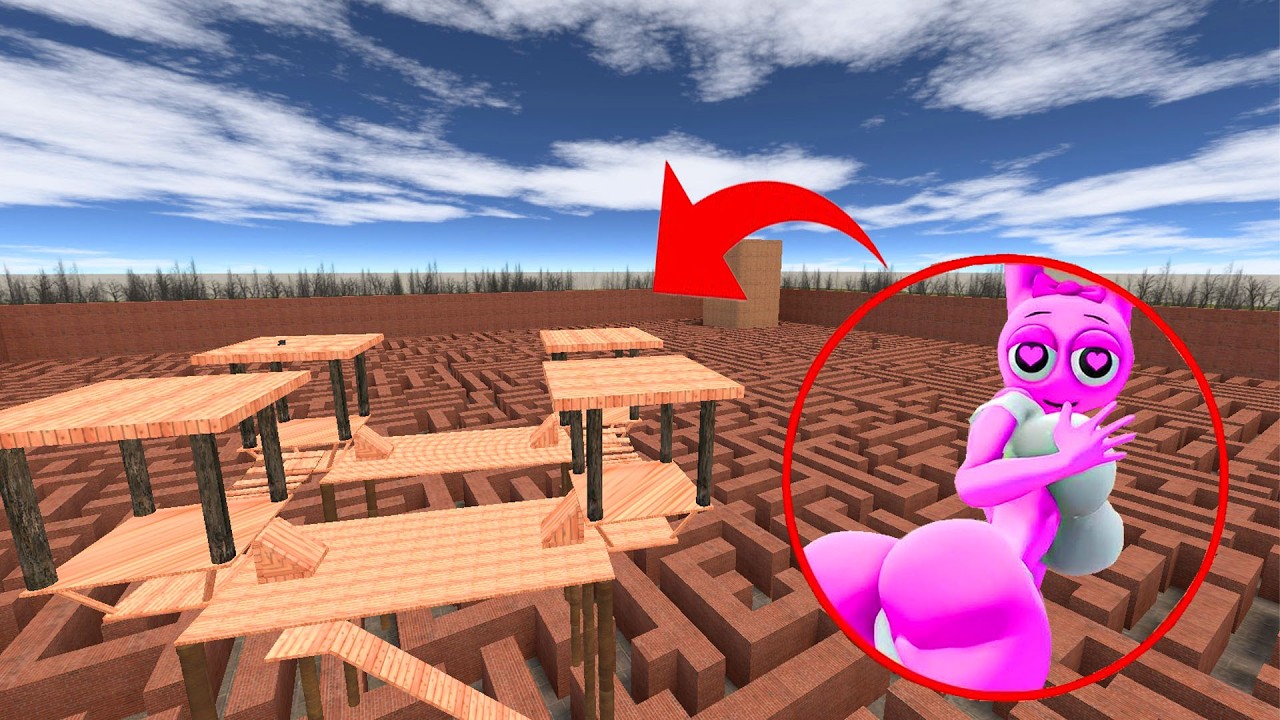Epic Battle: MISS PINKI SPUNKI VS SCP-096 VS BIG TOWER In Garry’s Mod!?