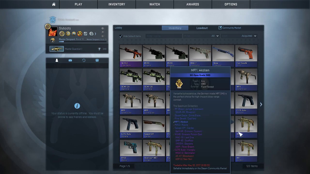 CS:GO Contract #3 - Spectrum Hunting - Fail or Win ?! - YouTube