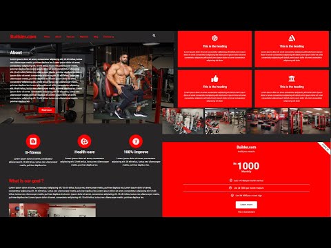 gym website wordpress | responsive gym website |