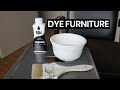 How to Dye Furniture Using Rit!