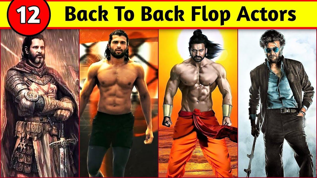 12 South Indian Actor Need Successful Comeback To Save Their Career From Back To Back Flop Movies