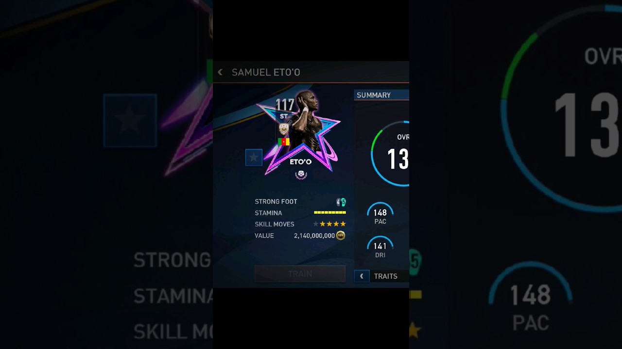 ETO'O 117 RETRO STARS ICON 💀⭐ (Concept) Twitter: JorgiDesigns 