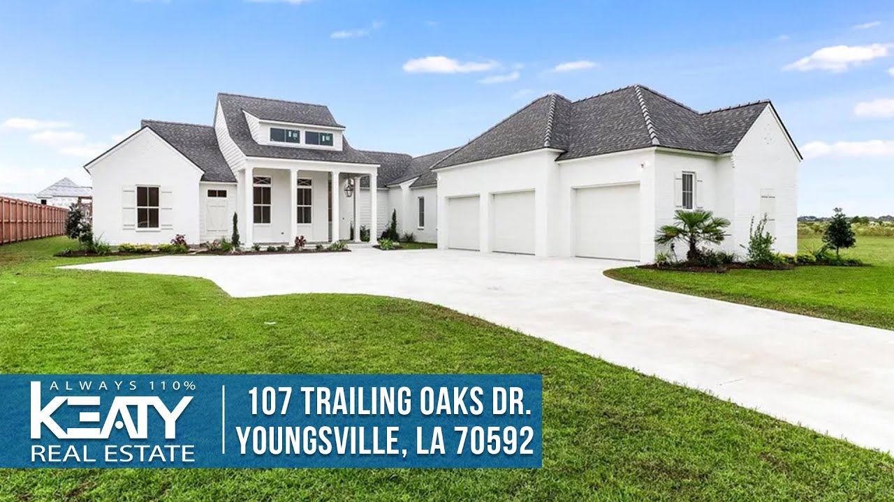 A New Construction Luxury Home In Youngsville, LA 107 Trailing Oaks