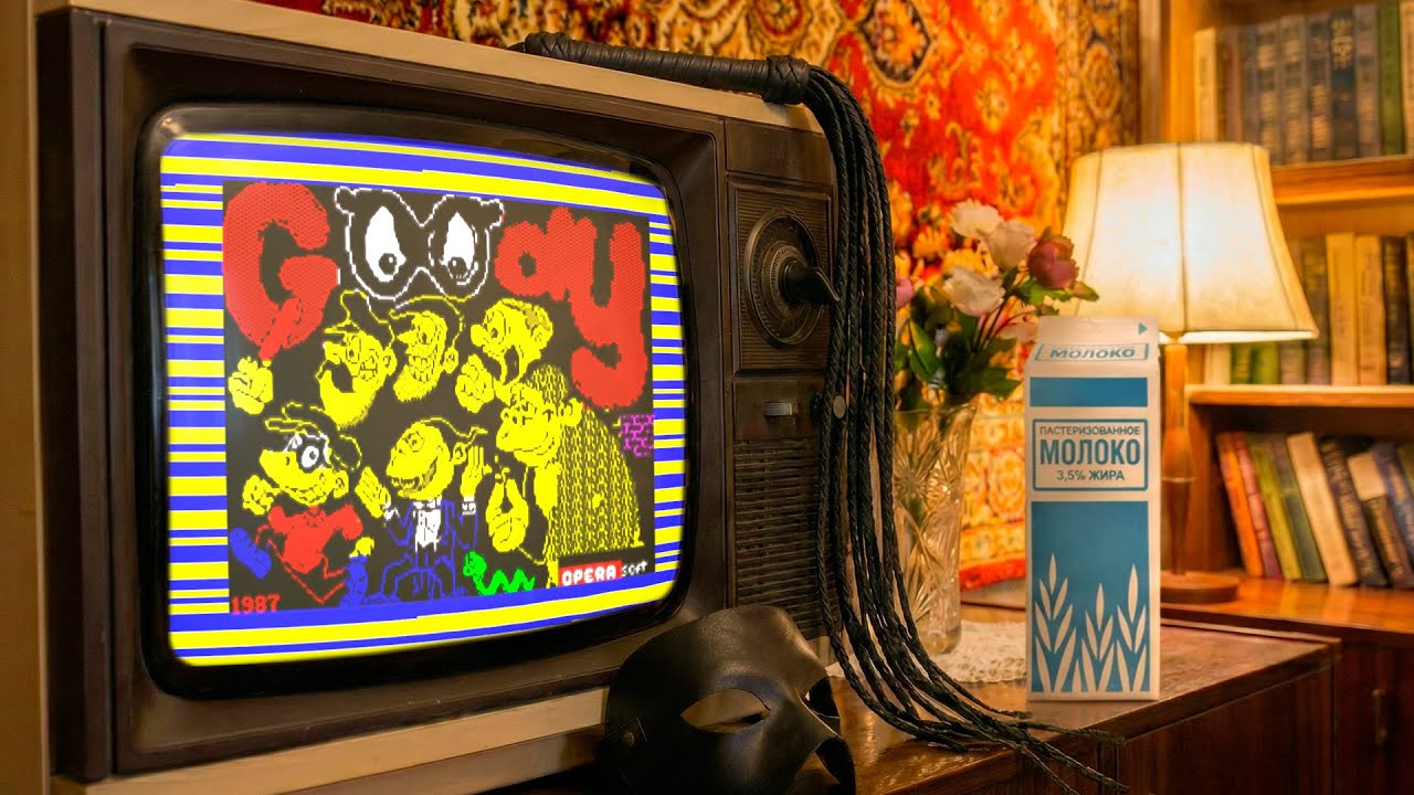 Мазохистский стрим: Goody | ZX Spectrum | Opera Soft | 1987