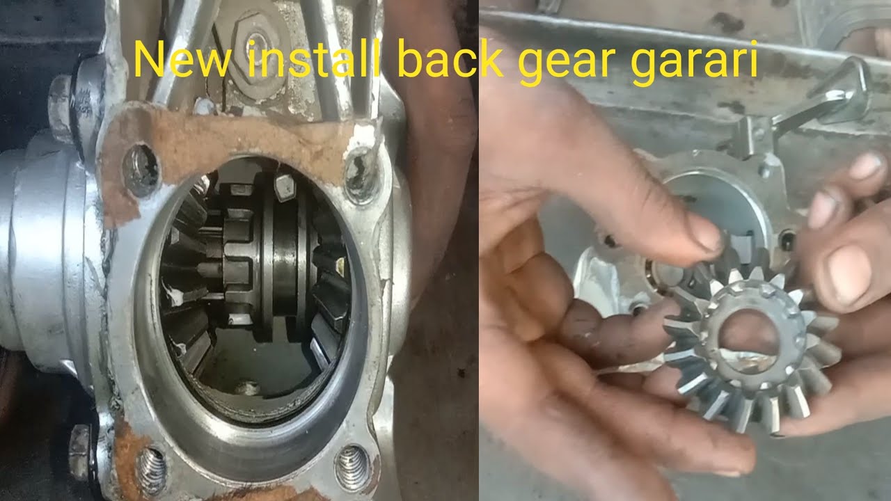 Auto Rashka How To LOADER RASHKA 150cc gear box new garari install gair garari ...