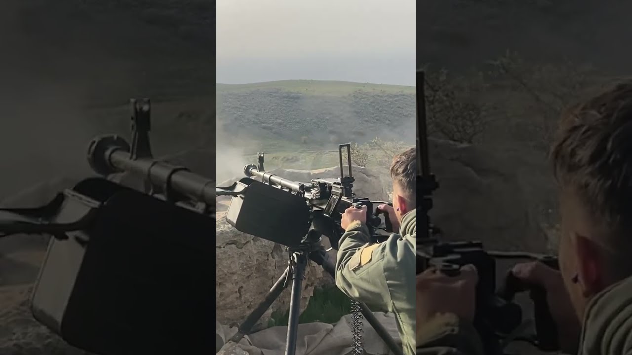 Shooting A DShK 50 Cal