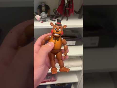 FNAF Jazwares Endo Series Toy Freddy and VR Toy Freddy Action Figure review!
