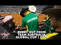 All 16 outs from team australia  global cup 2020