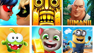 Perfect Level #81- Tom Gold Run, Om Nom, Temple Run, Miraculous - All Levels Gameplay Android Ios