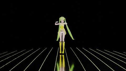 MMD Blender VR180 - Catch the Wave - Hatsune Miku