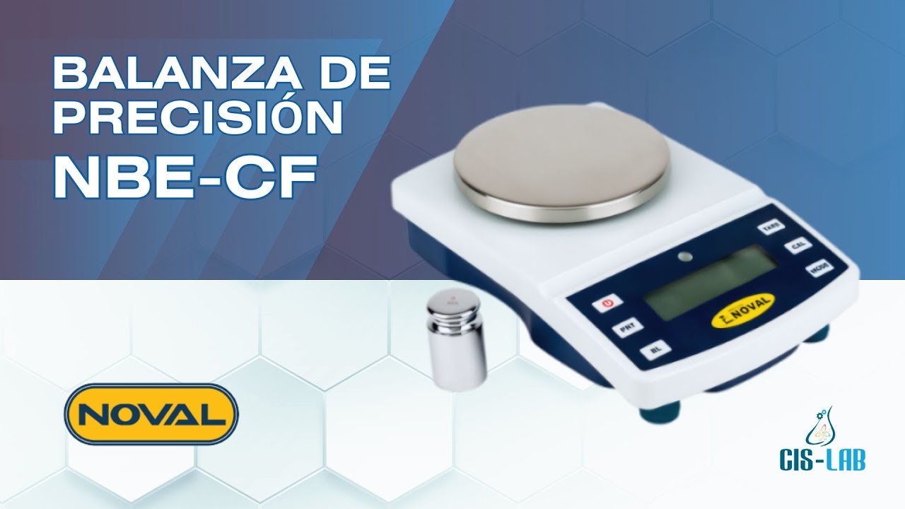 Balanza de precisión Noval NBE-CF | Cis-Lab