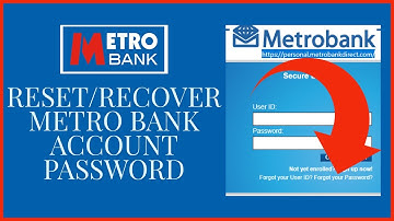 Reset Metro Bank Online Password | Recover Metro Bank Login Password 2021