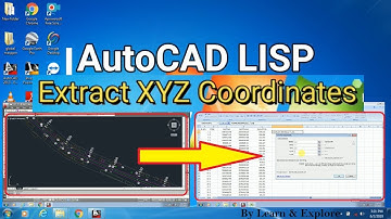 Export XYZ LISP in AutoCAD