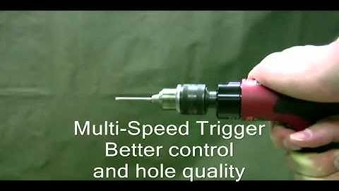 A P Tools Ltd - Desoutter DR500 Pistol Drills- Virtual Demo