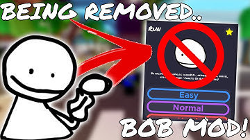 bob mod is being removed from funky friday..?