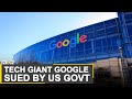 US govt files lawsuit against Google for monopoly over internet search, online advertising