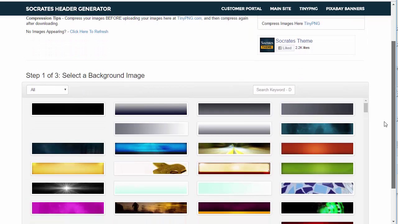 Socrates Theme - Header Generator
