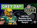Grey Zabel to the Seahawks! LIVE Pick Reaction!!