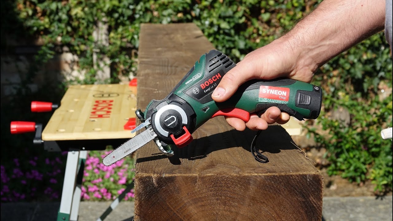 Bosch EASYCUT 12 LI 12v Cordless Nanoblade ChainSaw