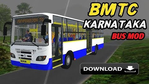 [ASHOK LEYLAND BMTC BUS] Mod For Bus Simulator Indonesia