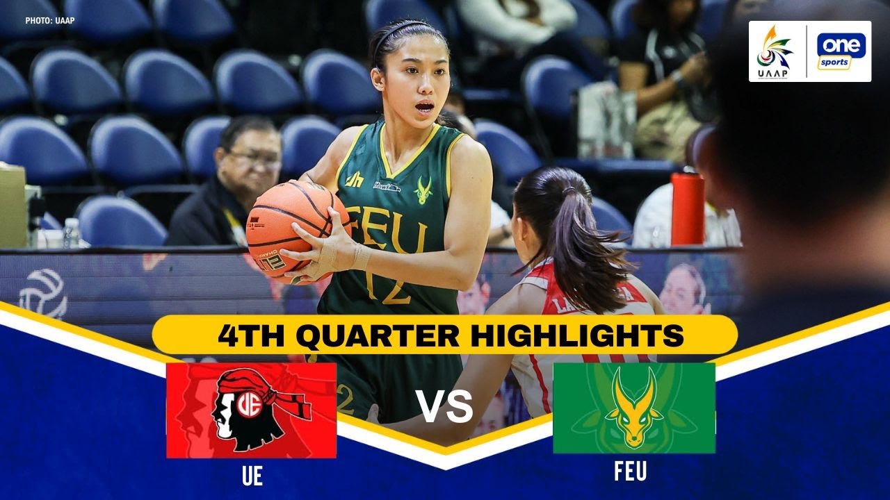 FEU vs. UE | 4TH QUARTER HIGHLIGHTS | UAAP SEASON 88 WOMEN’S BASKETBALL ...