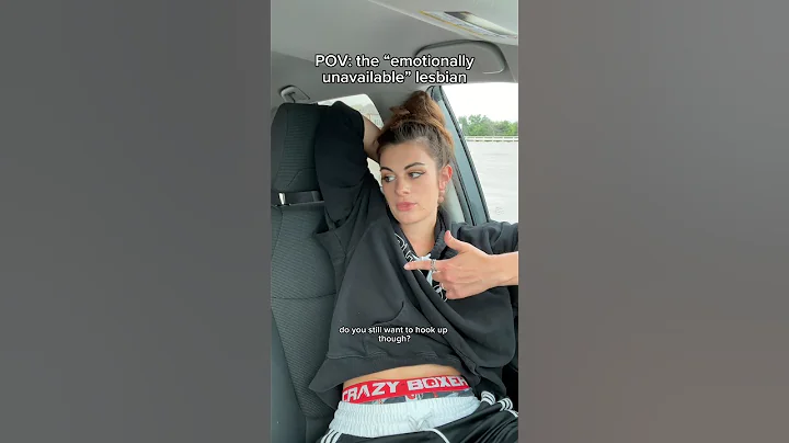POV: the “emotionally unavailable” lesbian. Part 3. #comedy #funny #skit #lesbian