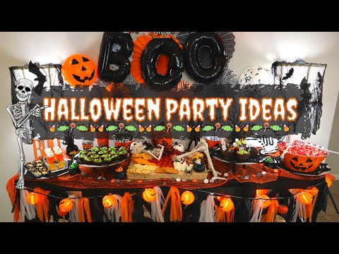 Halloween Party Ideas ???????? | Party Decoration & Set Up Ideas for ...