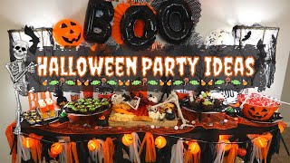 Halloween Party Ideas  | Party Decoration & Set Up Ideas for Halloween Party & Halloween Treats