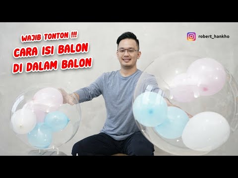 Cara Isi balon di dalam balon #30